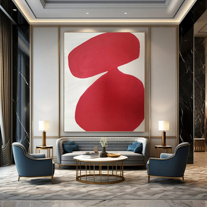 Stunning Large - Format Textured Canvas Abstract for Dining Room & Entryway DKH1079