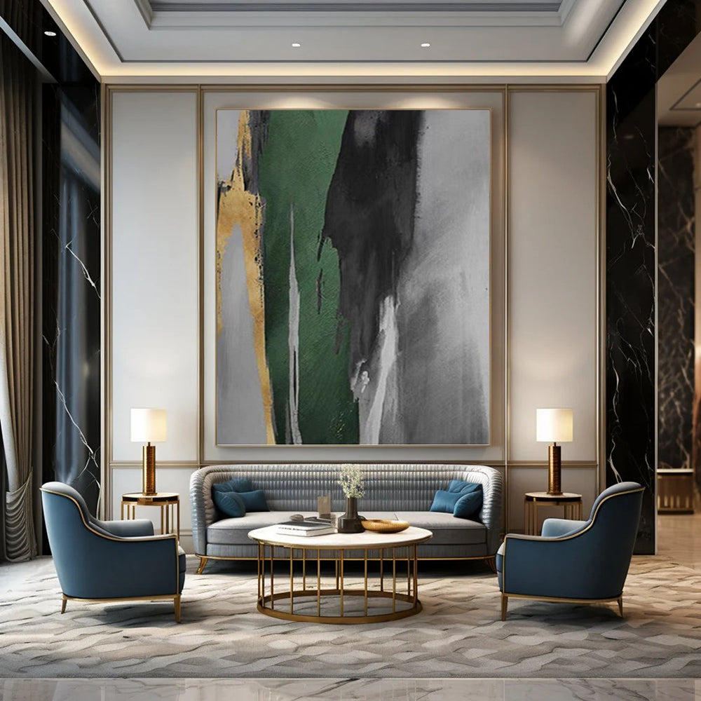 Dreamy Textured Abstract Painting for Living Room & Hallway DKH0932