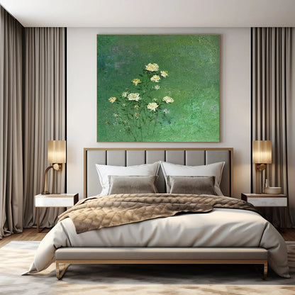 Hand-Painted Personalized Abstract Art for Dining Room & Hotel Rooftop Terraces LargeART1453