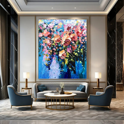 Magical Hand - Painted Textured Abstract for Bedroom & Entryway DKH1349