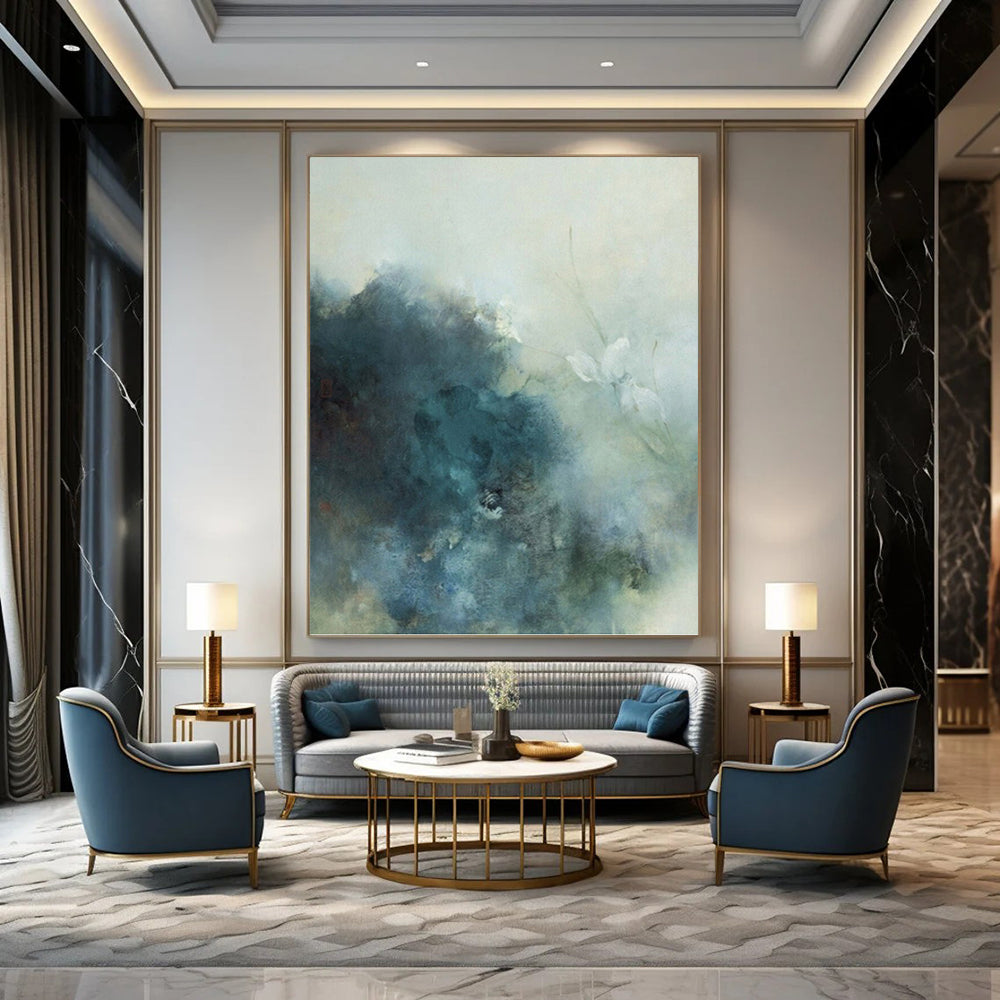 Dynamic Textured Abstract Wall Art for Bar & Hotel Suite DKH0948