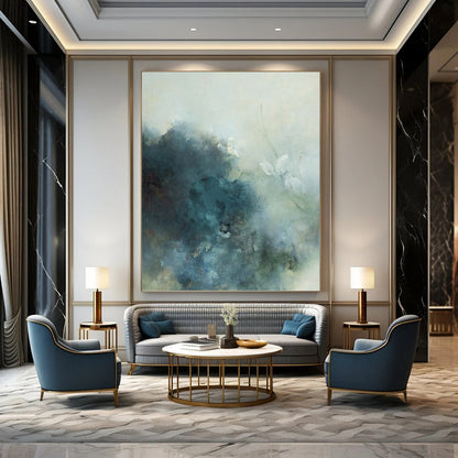 Dynamic Textured Abstract Wall Art for Bar & Hotel Suite DKH0948