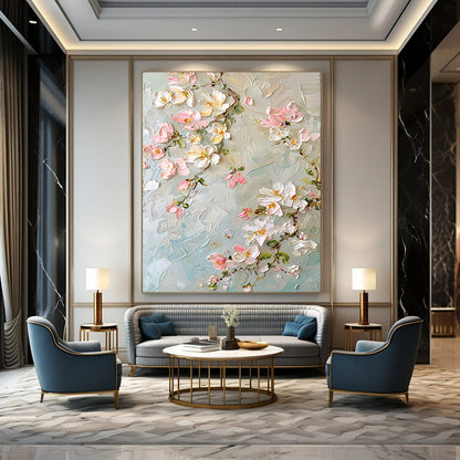 Mystical Textured Abstract Wall Art for Bedroom & Yoga Room LargeART2067