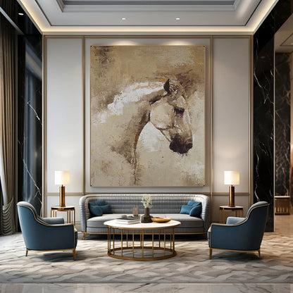 Massive Hand-Painted Abstract Wall Art for Bar & Hotel Lobby LargeART2176