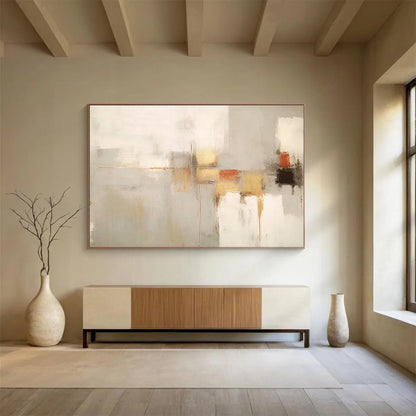 “Vivid Horizons” Grand Abstract Art for Bar & Living Room DKH348