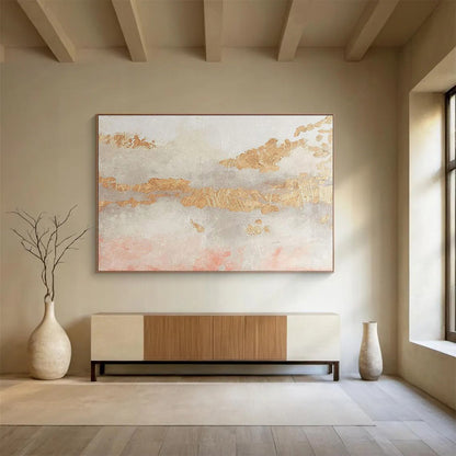 Massive - Scale Abstract Mural for Bar & Entryway DKH440