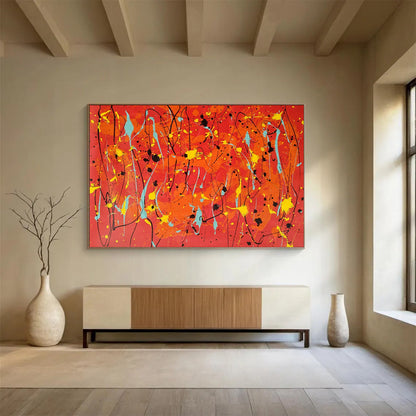 Stunning Grand - Sized Abstract Painting for Entryway & Hotel LargeART1725