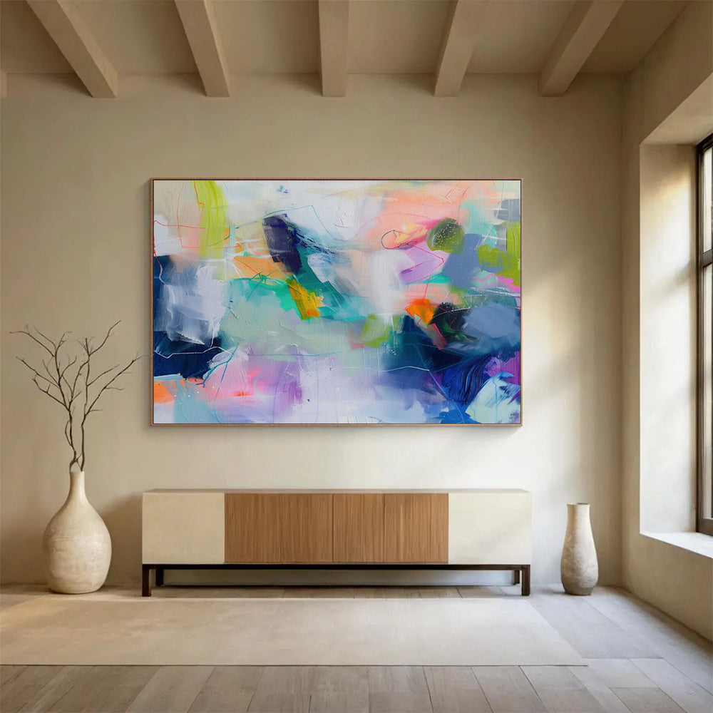 Massive Textured Abstract Art for Office & Entryway DKH497