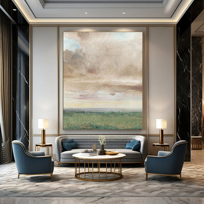 Large-Scale Textured Abstract Wall Art for Living Room & Studio LargeART2116