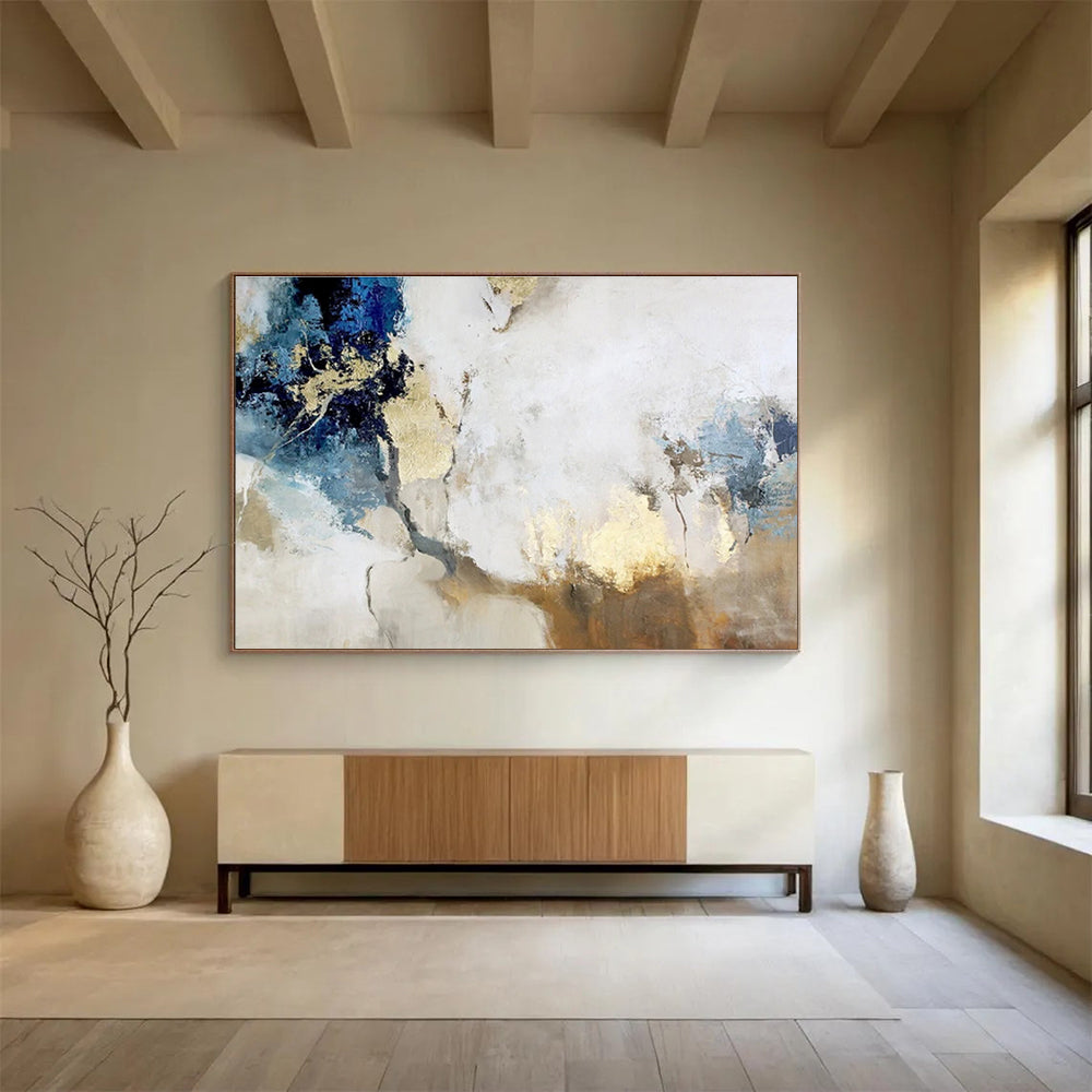 Massive Textured Abstract Canvas for Entryway & Office DKH509