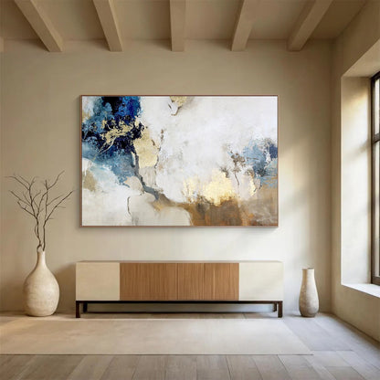Massive Textured Abstract Canvas for Entryway & Office DKH509