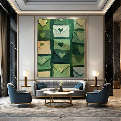 Mysterious & Intriguing Abstract Canvas Art for Bedroom & Hallway LargeART2031