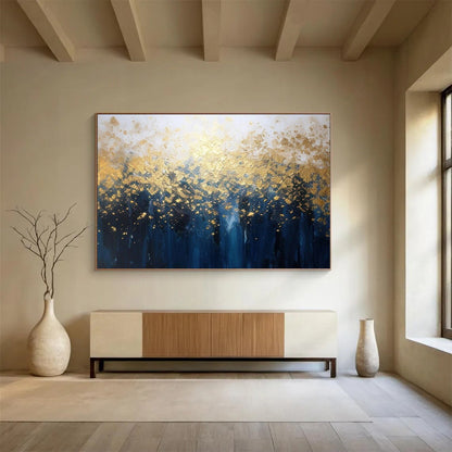 Dramatic Oversized Abstract Canvas for Living Room & Dining Room LargeART1639