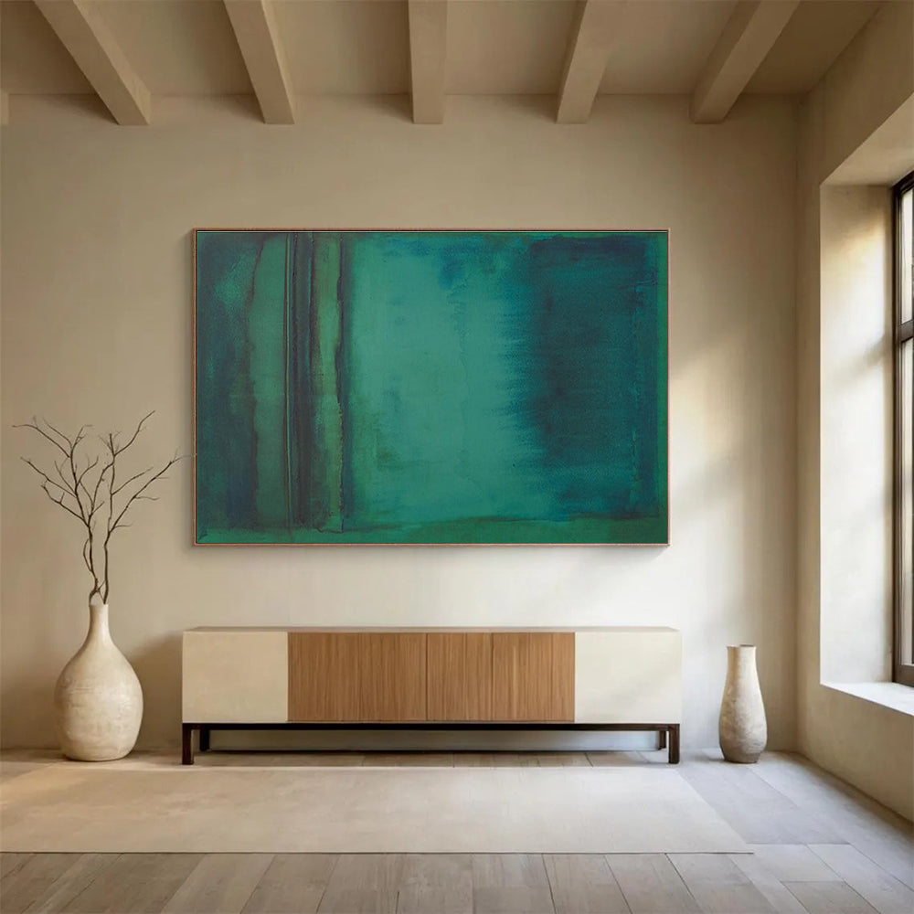 Graceful Hand - Painted Textured Abstract Artwork for Office & Bedroom DKH615