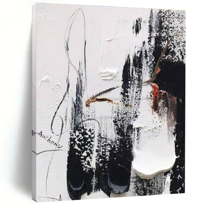 Extra-Huge Modern Abstract Painting for Nursery Soothing Decor