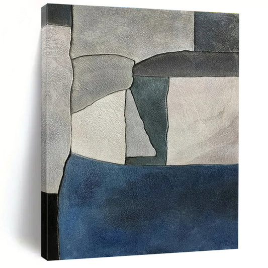 Hand-Painted Personalized Abstract Canvas for Bar & Hotel Pool Decks