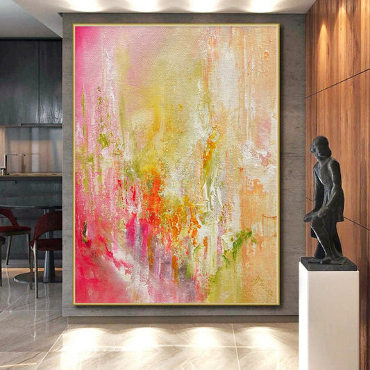 Custom Extra Large Abstract Aquarium - Hand-Painted Resin for Marine Biology Labs