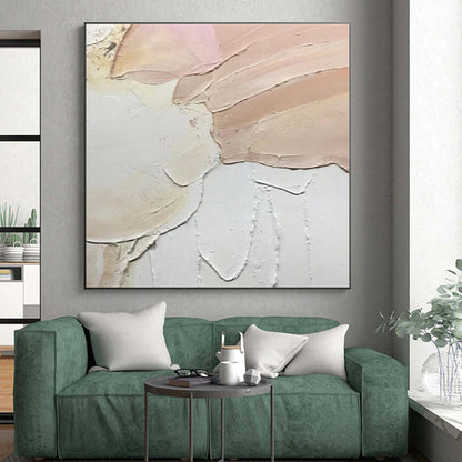 Colossal Personalized Abstract Wall Art for Reading Nook Window Seat