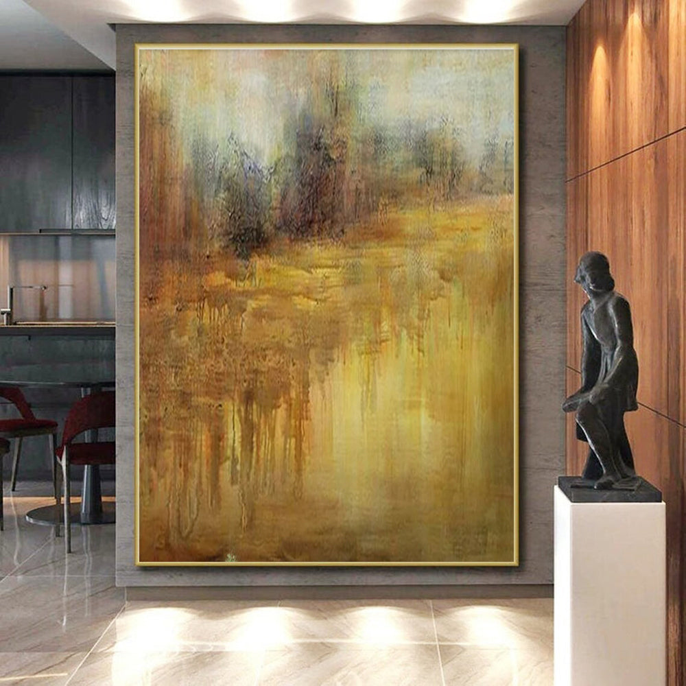 Extra-Large Contemporary Abstract Art for Botanical Garden Visitor Centers