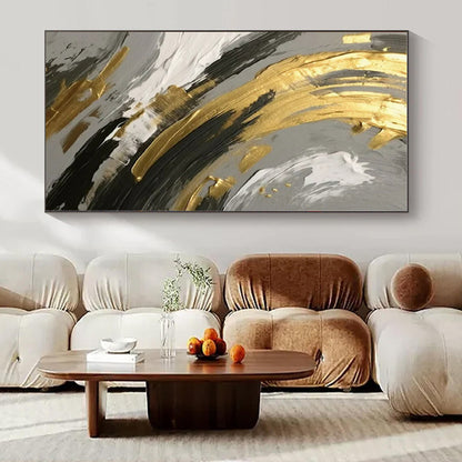 Ethereal Fairyland Hand-Painted Abstract Mural for Magical Bedrooms