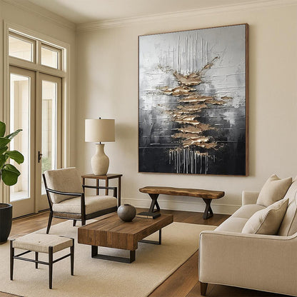 Huge Contemporary Abstract Painting for Event Photography Studio Sets