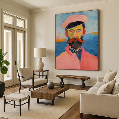 Oversized Modern Abstract Artwork for Art Gallery Exhibition Walls