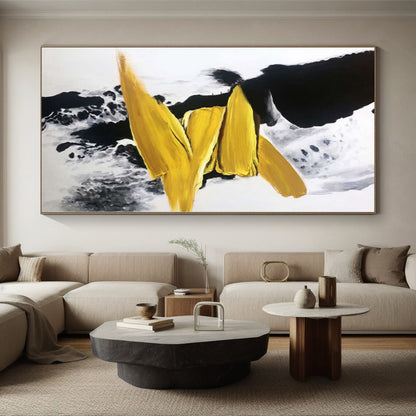 Giant Made-to-Order Abstract Painting for Living Room Archways