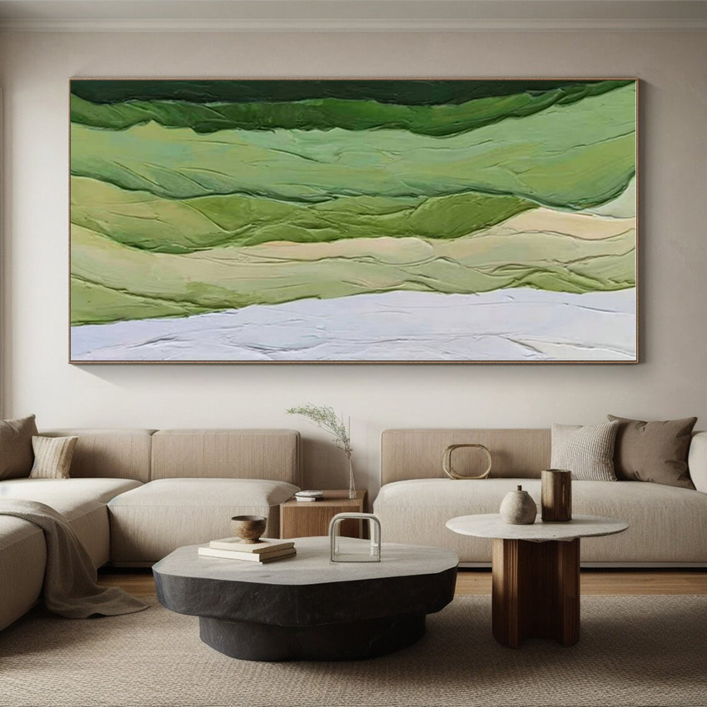Custom-Made Grand Hand-Painted Abstract Painting for Focal Wall Feature LargeART0634