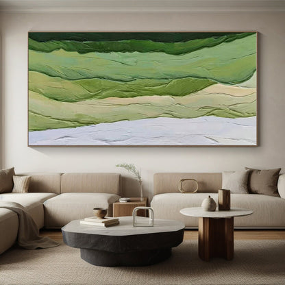 Custom-Made Grand Hand-Painted Abstract Painting for Focal Wall Feature LargeART0634