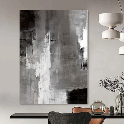 Huge Hand-Painted Contemporary Abstract Painting for Living Room Above Sofa Headers