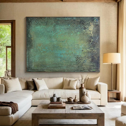 Extra-Gigantic Custom Hand-Painted Abstract Wall Art for Event Venues LargeART0642