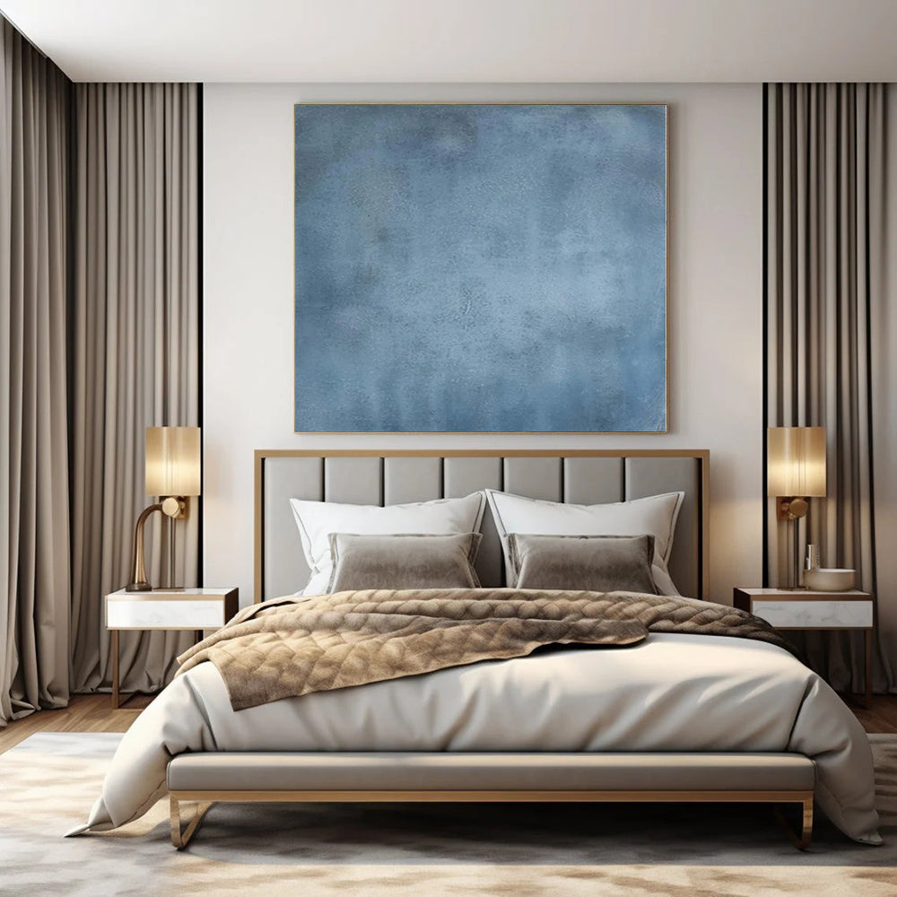 Large Abstract Canvas for Home Office Alcoves - Commissioned Oil on Linen