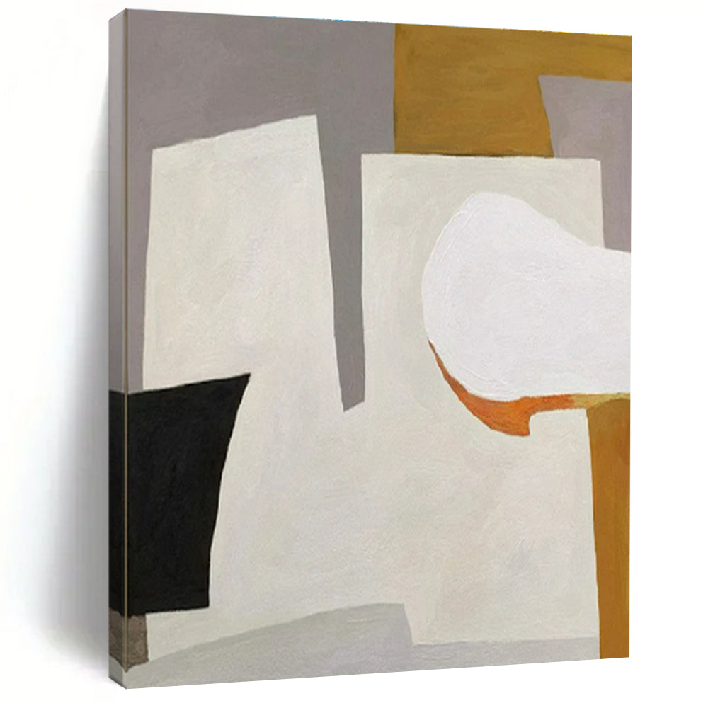 Oversized Custom-Made Hand-Painted Abstract Canvas for Dance Studios LargeART0655