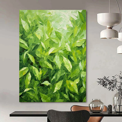 Large Abstract Canvas for Pantry Shelf Areas - Commissioned Acrylic on Canvas