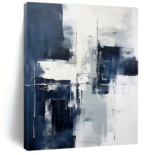 Large-Scale Modern Abstract Wall Art for Home Wine Cellar Elegant and Sophisticated Vibe
