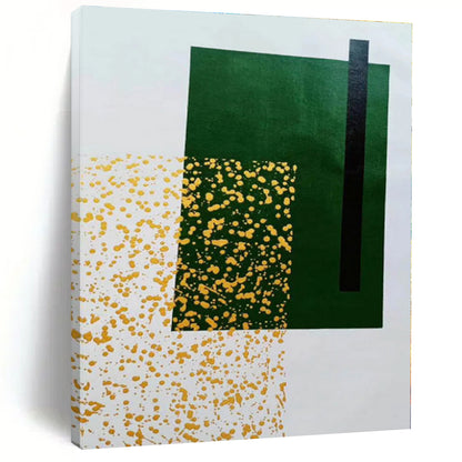 Gigantic Hand-Painted Abstract Painting for Hallway Staircase Landing Wall