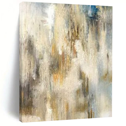 Extra-Vast Hand-Painted Modern Abstract Artwork for Grand Villa Gardens
