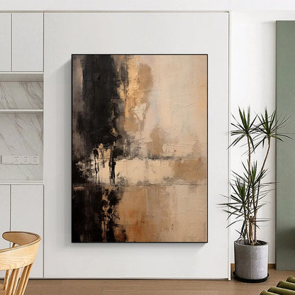 Oversized Custom Abstract Wall Art for Laundry Room Feature Walls