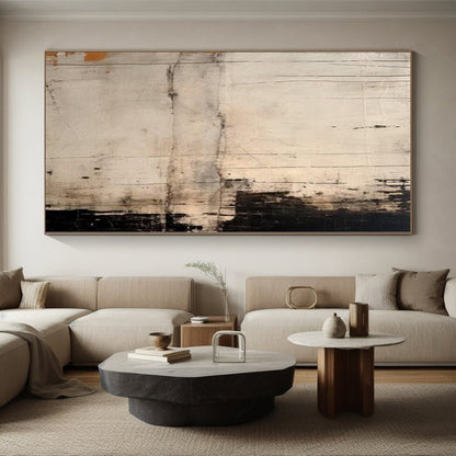 Monumental Custom Abstract Art for Master Bedroom Feature Walls