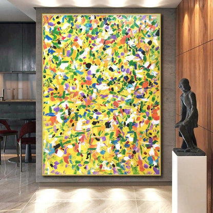 Ideal Extra-Large Abstract Painting for Luxury Hotel Ballrooms