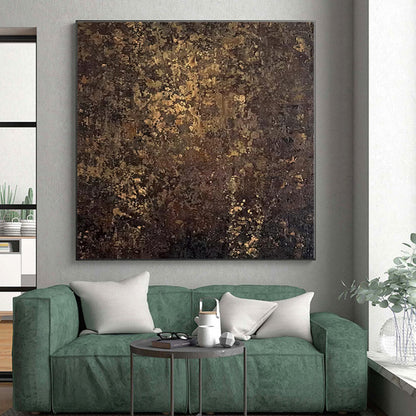Colossal Custom Abstract Canvas for Greenhouse Potting Area Wall