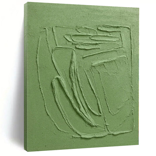 Oversized Abstract Wall Art for Home Library Ladders - Commissioned Acrylic on Linen