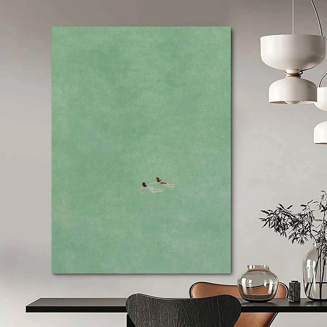 Large-Scale Handmade Abstract Creations for Bedroom & Hallway DTP305