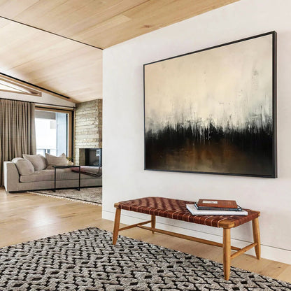 Bespoke Large - Format Abstract Painting for Dance School DKH048