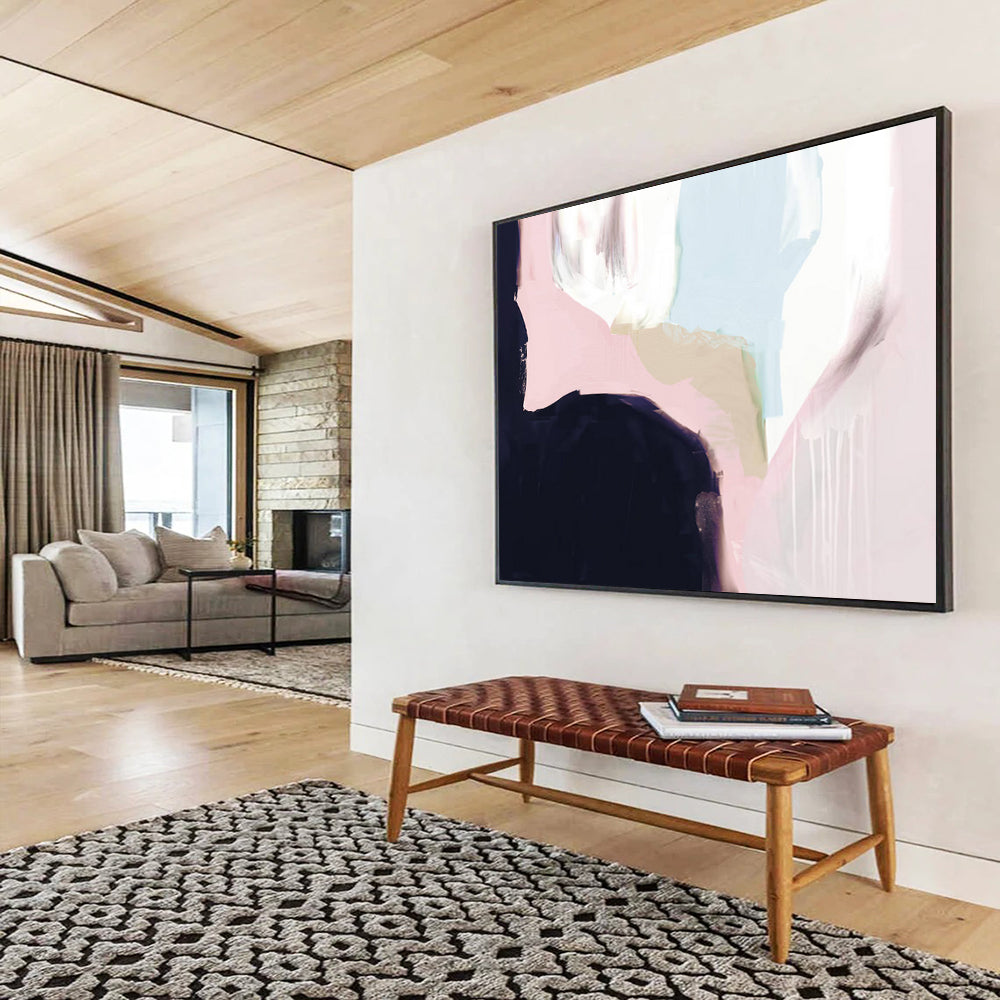 Soft Pastel Abstraction - Oversized Calm Bedroom Decor DLZ132