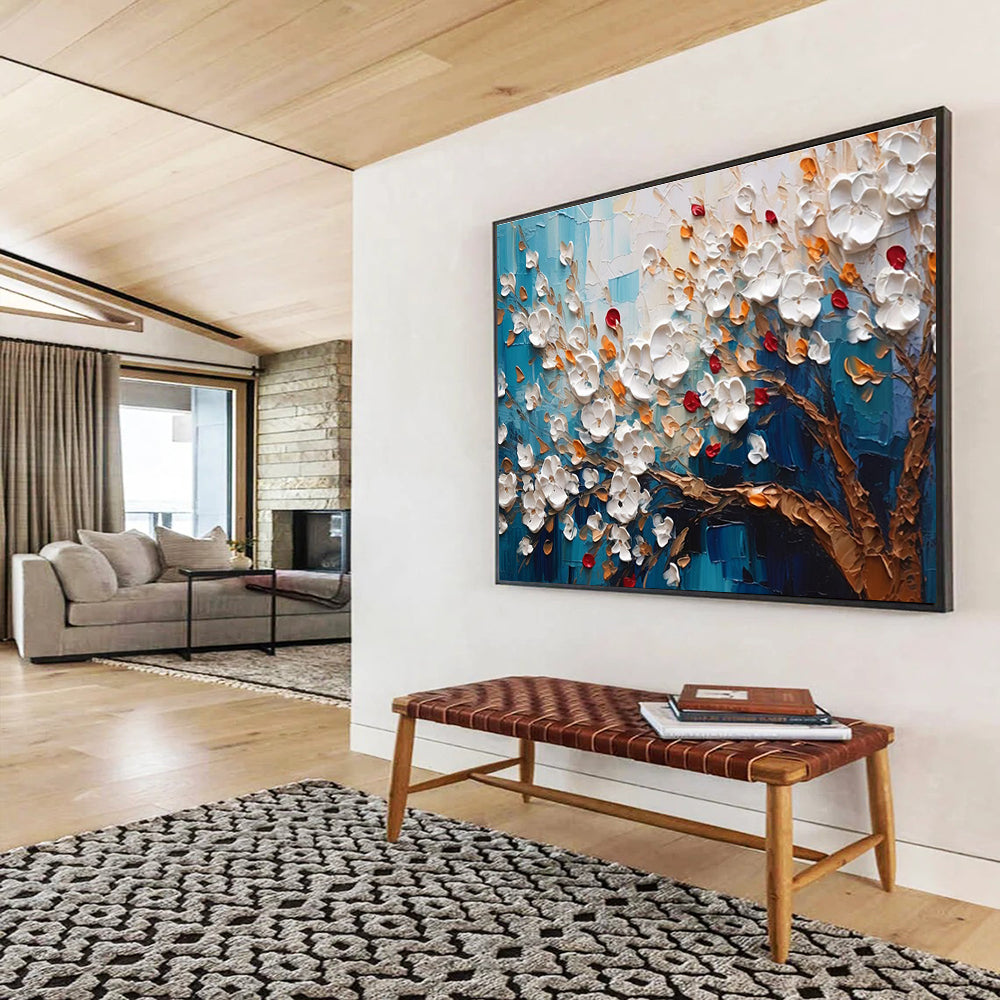 Cozy Large Abstract Painting for Bedroom & Hallway DKH888