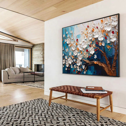 Cozy Large Abstract Painting for Bedroom & Hallway DKH888