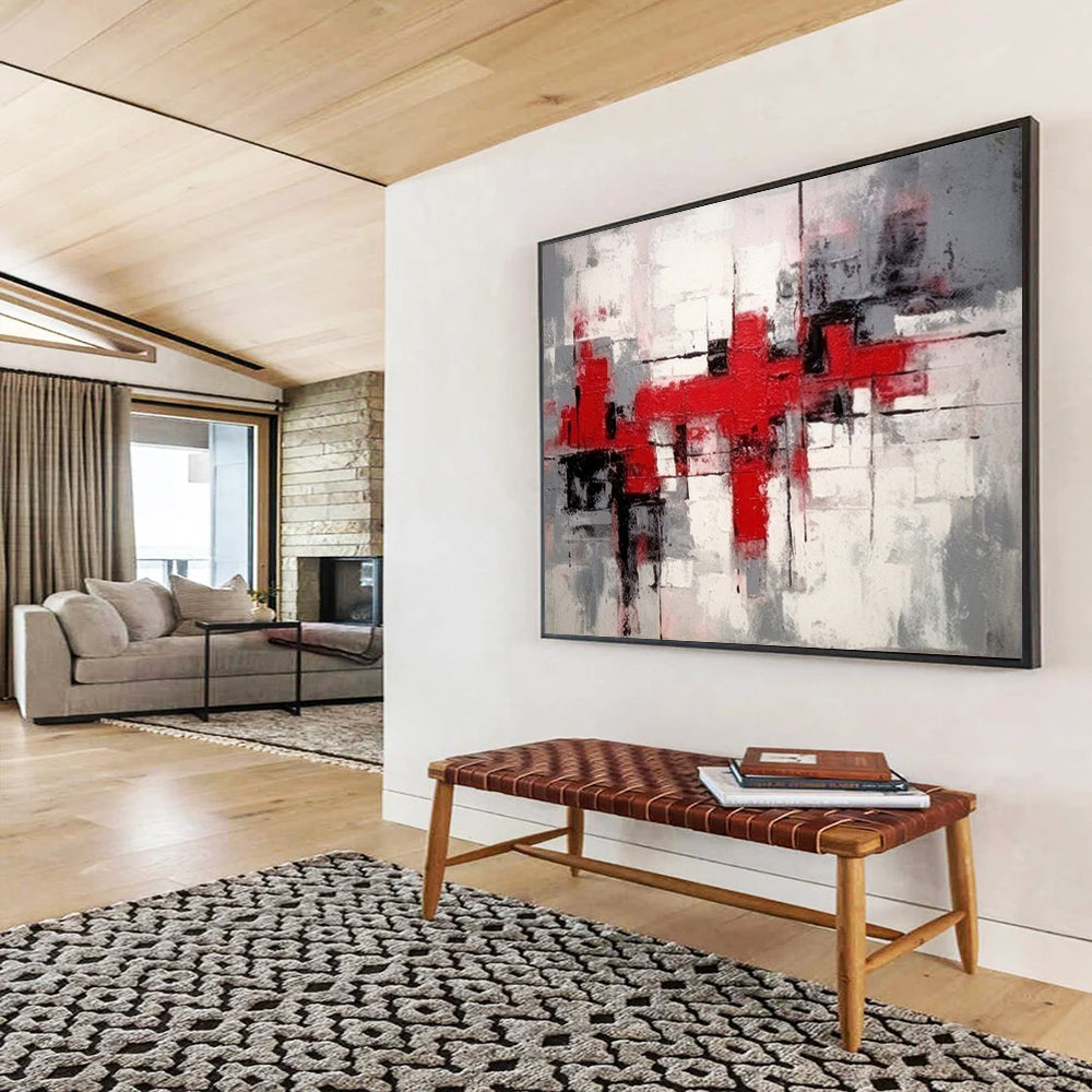 Opulent Vast Abstract Mural for Entryway & Hotel Lobby LargeART1637