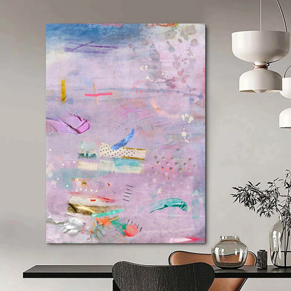 Hand-Painted Personalized Abstract Painting for Office & Bar LargeART1855