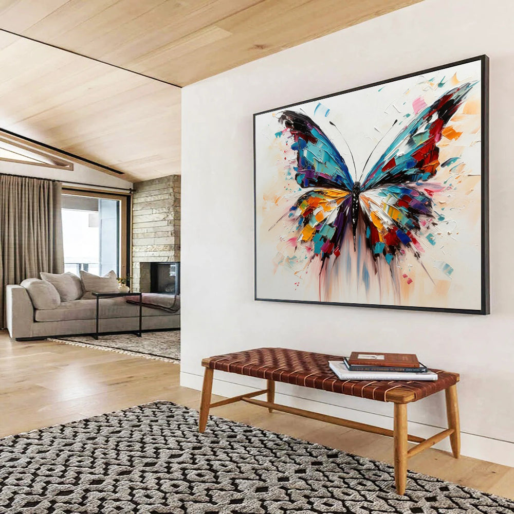 Colorful Butterfly Burst - Whimsical Nursery Joy DLZ054